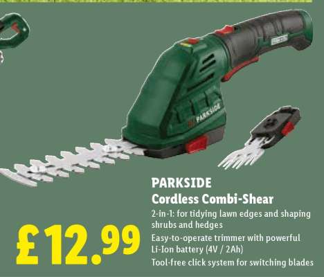 PARKSIDE Cordless Combi-Shear