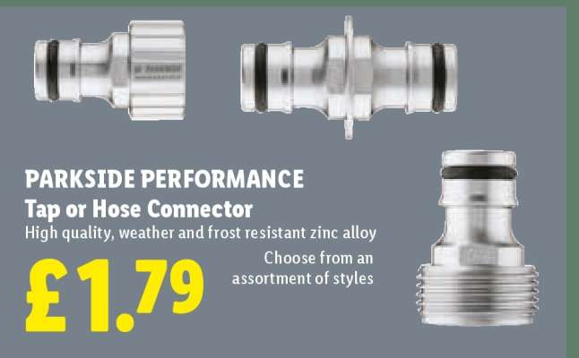 PARKSIDE PERFORMANCE Tap or Hose Connector