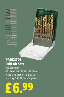 PARKSIDE Drill Bit Sets