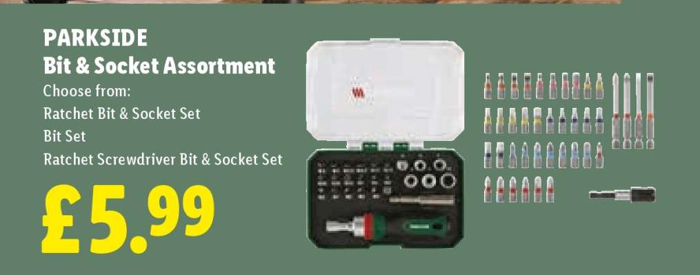 PARKSIDE Bit & Socket Assortment