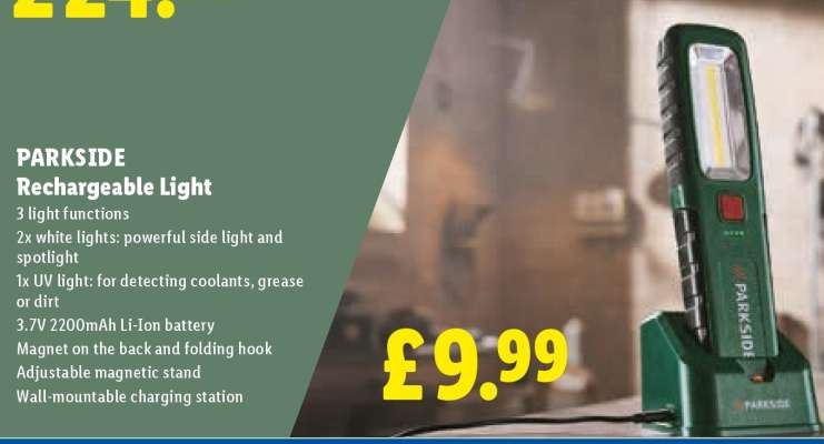 PARKSIDE Rechargeable Light