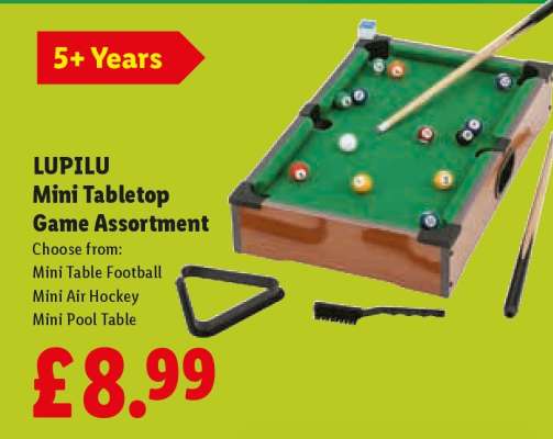 Lupilu Mini Tabletop Game Assortment