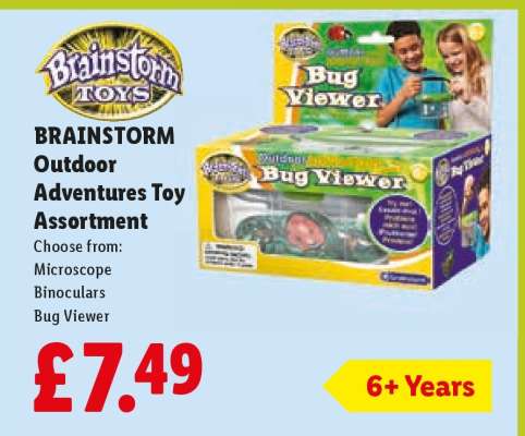 BRAINSTORM Outdoor Adventures Toy Assortment
