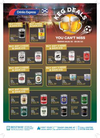 Bestway offer  - 03/06/2026 - 30/06/2026.