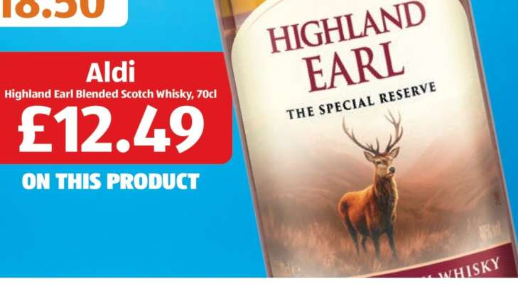 Highland Earl Blended Scotch Whisky, 70cl
