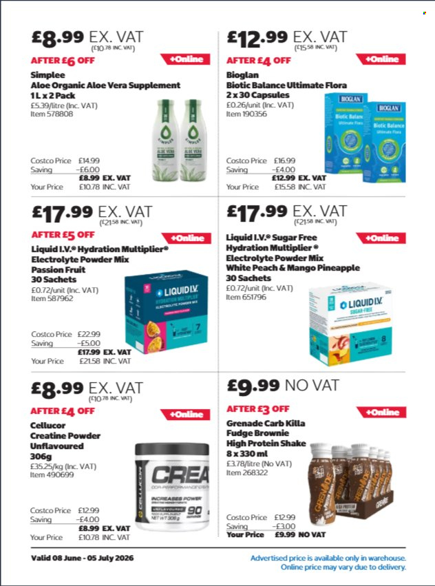 Costco offer - 08/06/2026 - 05/07/2026. Page 28
