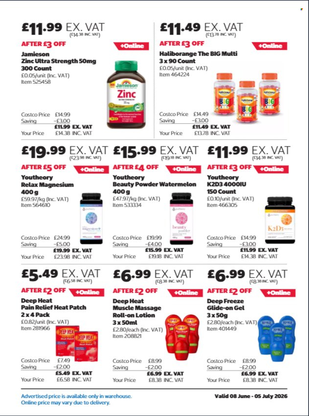 Costco offer - 08/06/2026 - 05/07/2026. Page 29