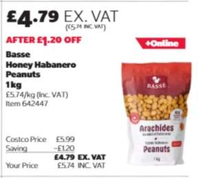 Basse Honey Habanero Peanuts
