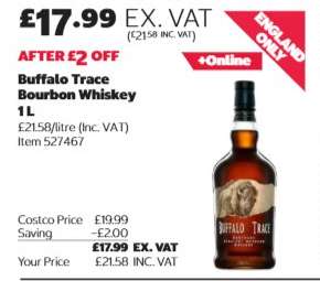 Buffalo Trace Bourbon Whiskey 1L