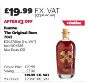 Bumbu The Original Rum 70cl