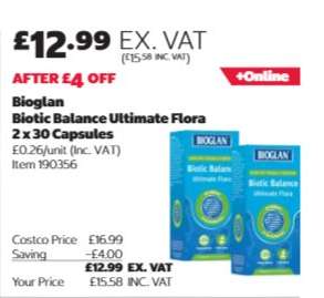 Bioglan Biotic Balance Ultimate Flora 2 x 30 Capsules