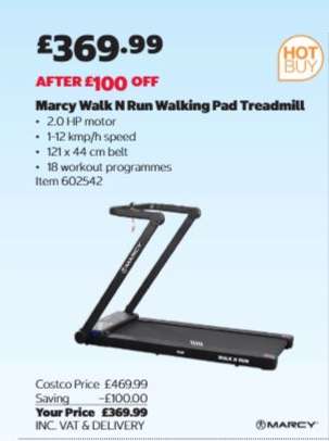 Marcy Walk N Run Walking Pad Treadmill