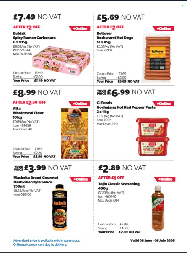 Costco offer - 08/06/2026 - 05/07/2026. Page 13