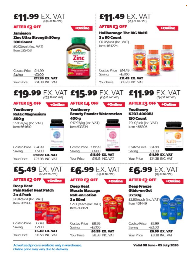 Costco offer - 08/06/2026 - 05/07/2026. Page 29