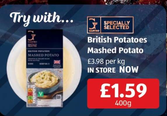 British Potatoes Mashed Potato