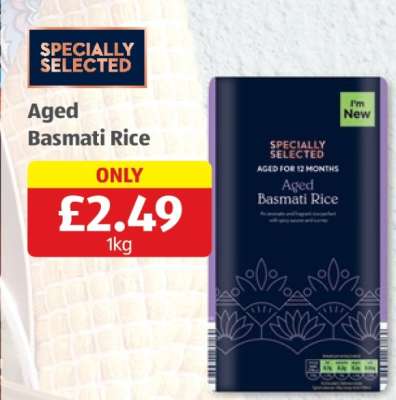 Specially Selected Aged Basmati Rice
