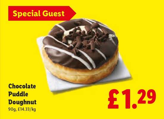 Chocolate Puddle Doughnut