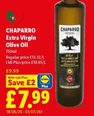 CHAPARRO Extra Virgin Olive Oil