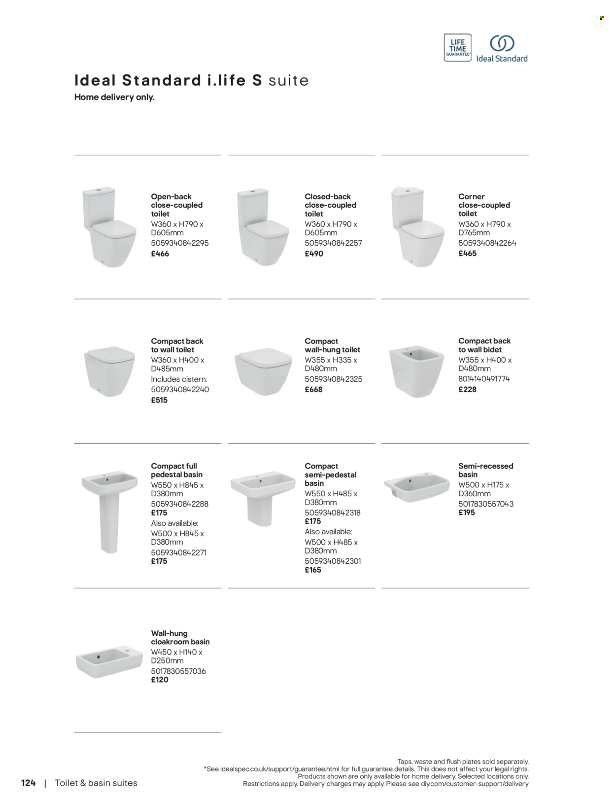 B&Q offer. Page 124
