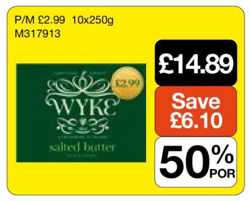 WYKE salted butter
