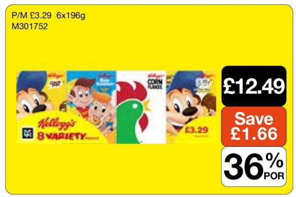 Kellogg's 8 Variety Pack
