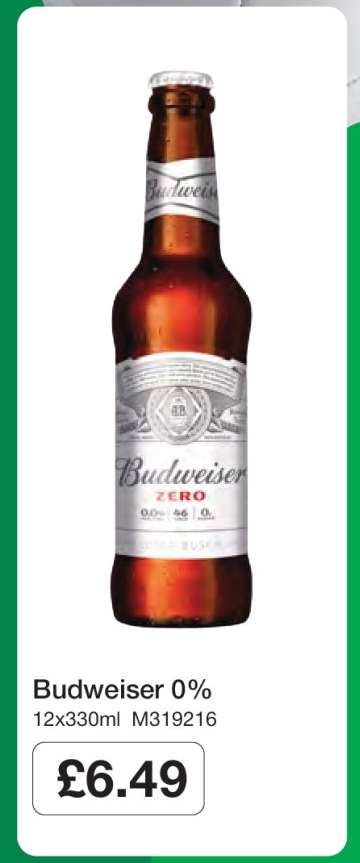 Budweiser 0%