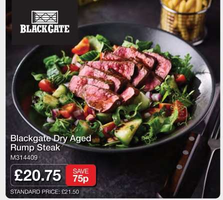 Blackgate Dry Aged Rump Steak