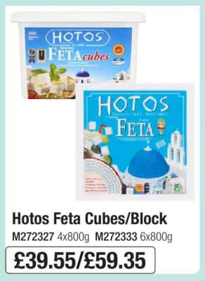 Hotos Feta Cubes/Block