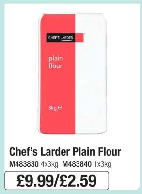 Chef’s Larder Plain Flour