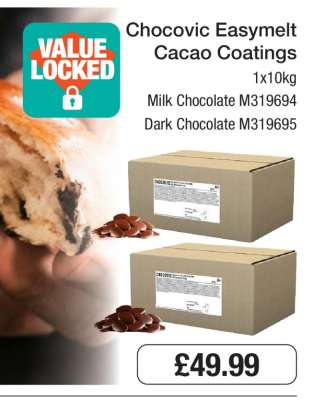 Chocovic Easymelt Cacao Coatings