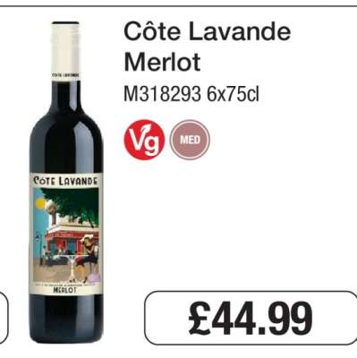 Côte Lavande Merlot
