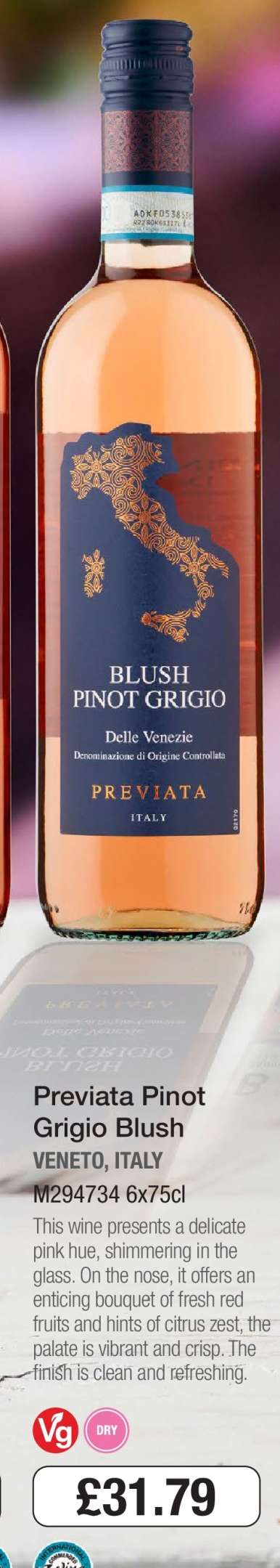 Previata Pinot Grigio Blush