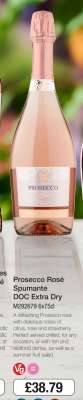 Prosecco Rosé Spumante DOC Extra Dry