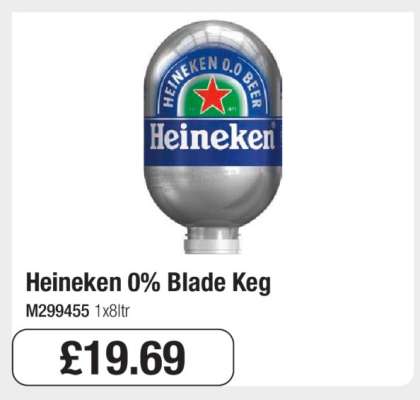 Heineken 0% Blade Keg
