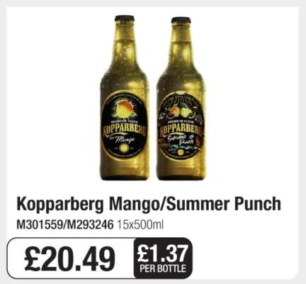 Kopparberg Mango/Summer Punch