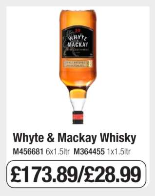 Whyte & Mackay Whisky