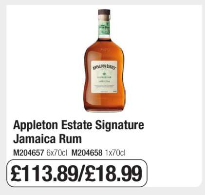 Appleton Estate Signature Jamaica Rum