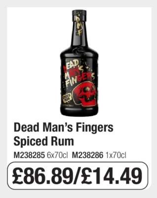 Dead Man’s Fingers Spiced Rum