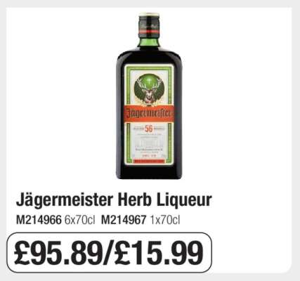 Jagermeister Herb Liqueur