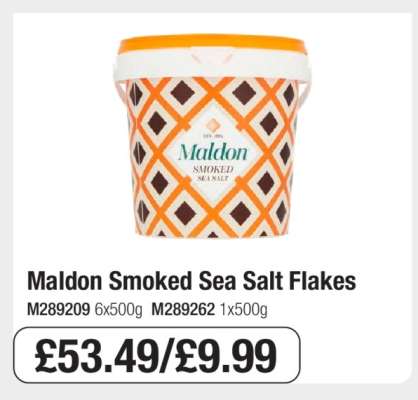 Maldon Smoked Sea Salt Flakes