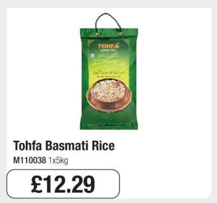 TOHFA Basmati Rice