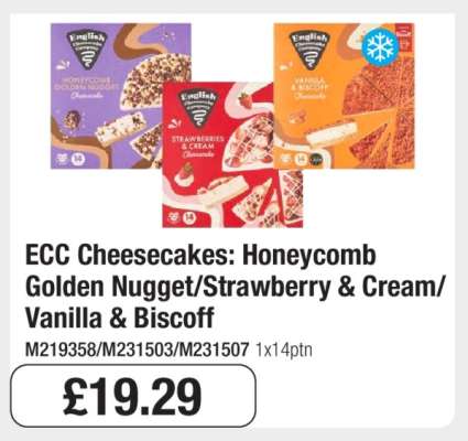 ECC Cheesecakes