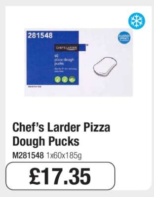Chef’s Larder Pizza Dough Pucks
