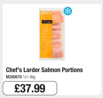 Chef's Larder Salmon Portions