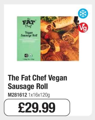 The Fat Chef Vegan Sausage Roll