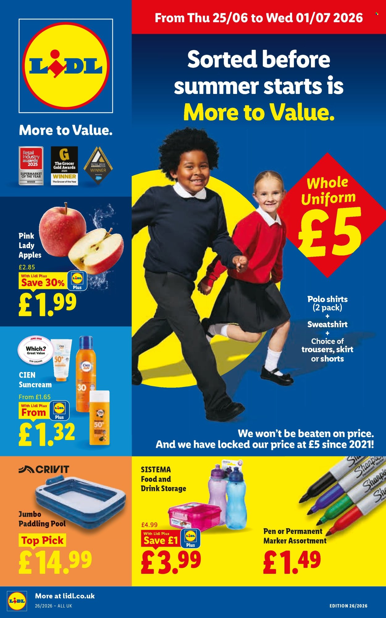 Lidl offer - 25/06/2026 - 01/07/2026. Page 1