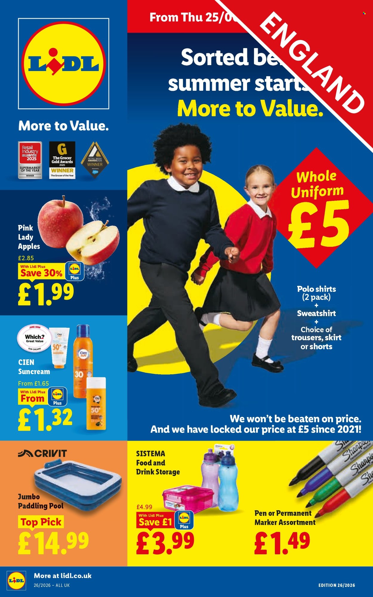 Lidl offer - 25/06/2026 - 01/07/2026. Page 1