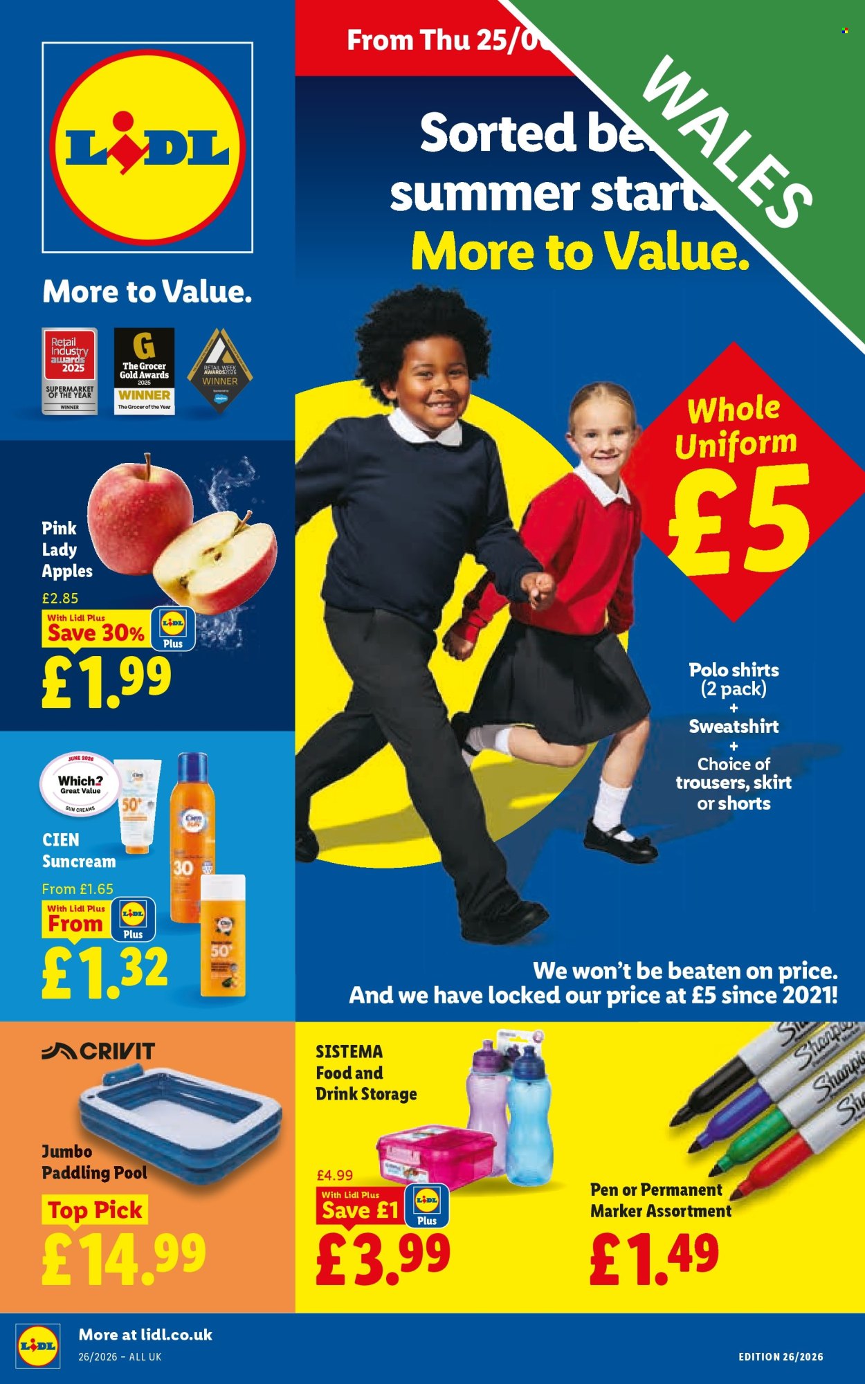 Lidl offer - 25/06/2026 - 01/07/2026. Page 1