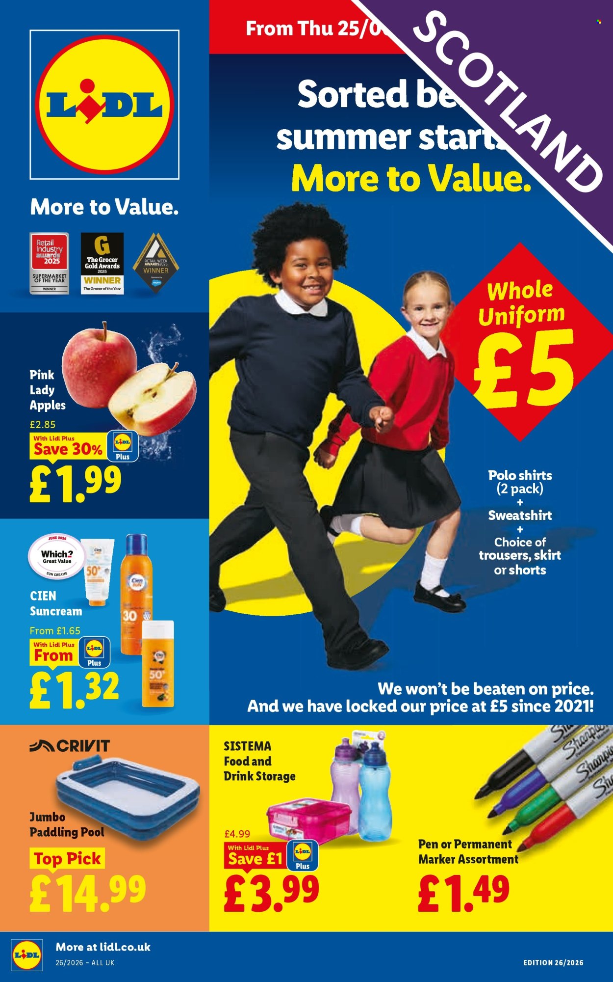 Lidl offer - 25/06/2026 - 01/07/2026. Page 1