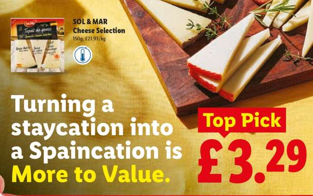 SOL & MAR Cheese Selection
